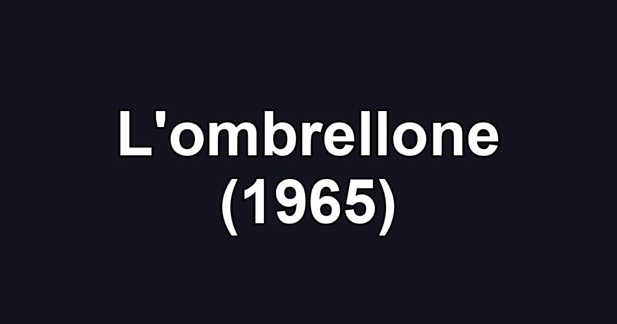 L'ombrellone (1965)