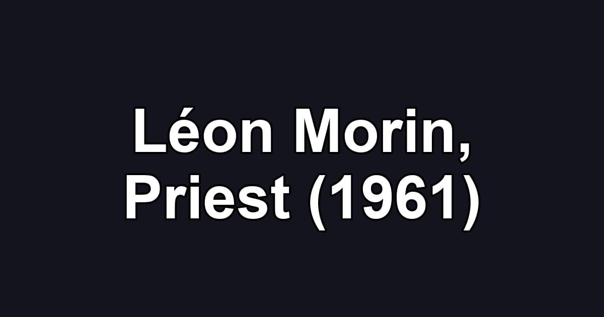 Léon Morin, Priest (1961)