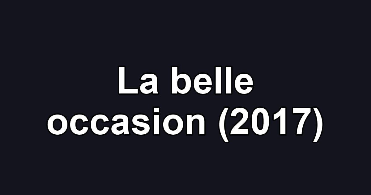La belle occasion (2017)