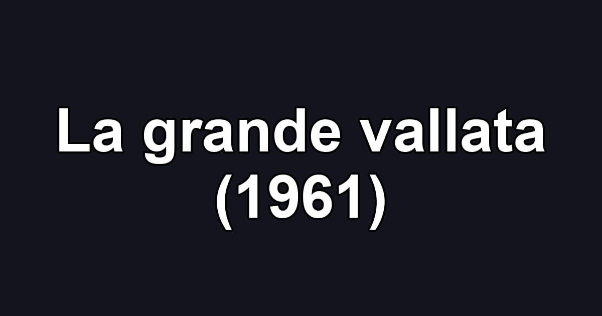 La grande vallata (1961)