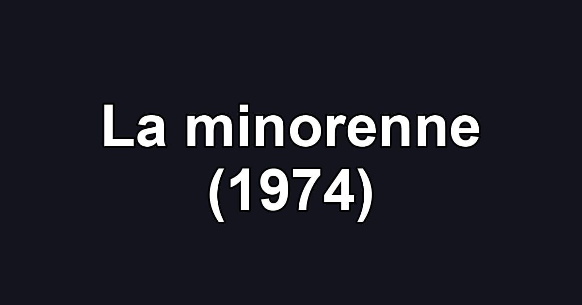 La minorenne (1974)