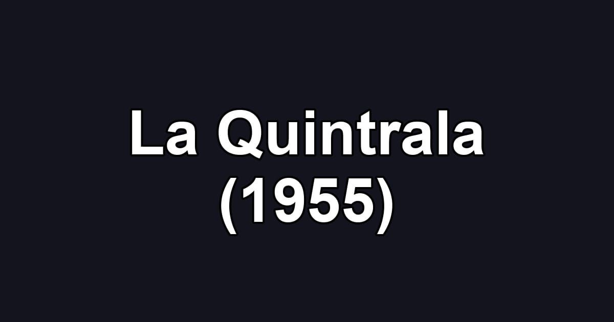 La Quintrala (1955)