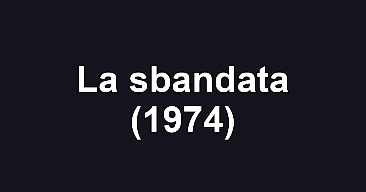 La sbandata (1974)