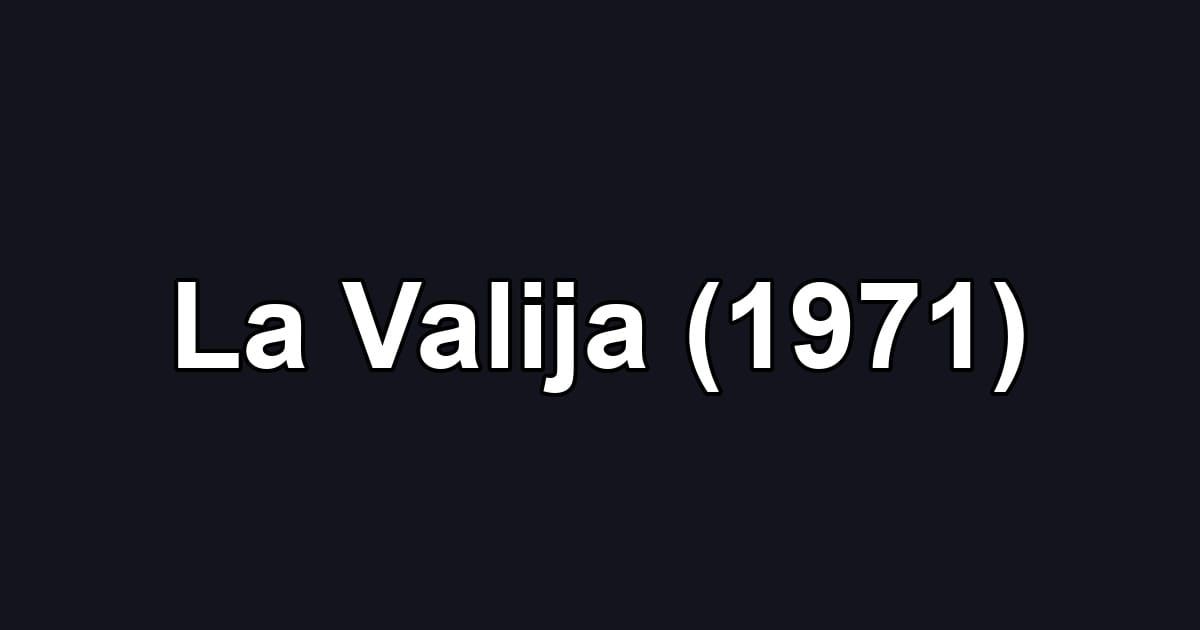 La Valija (1971)