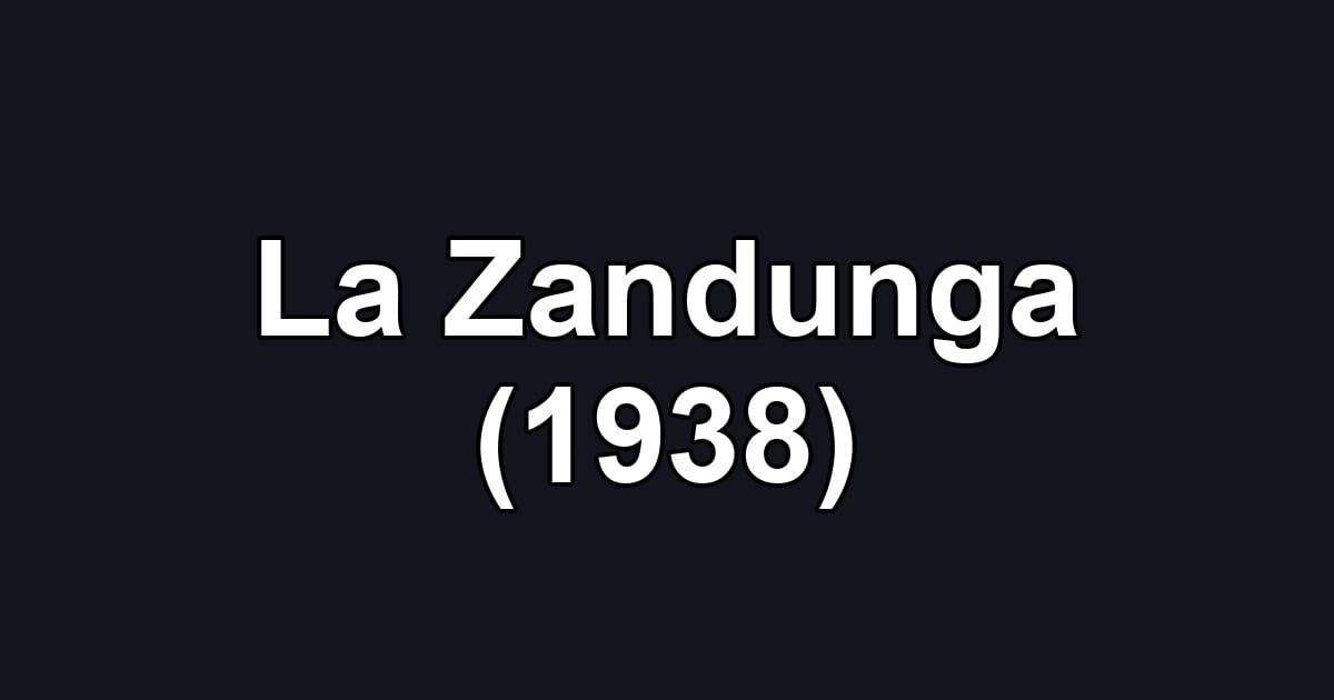 La Zandunga (1938)