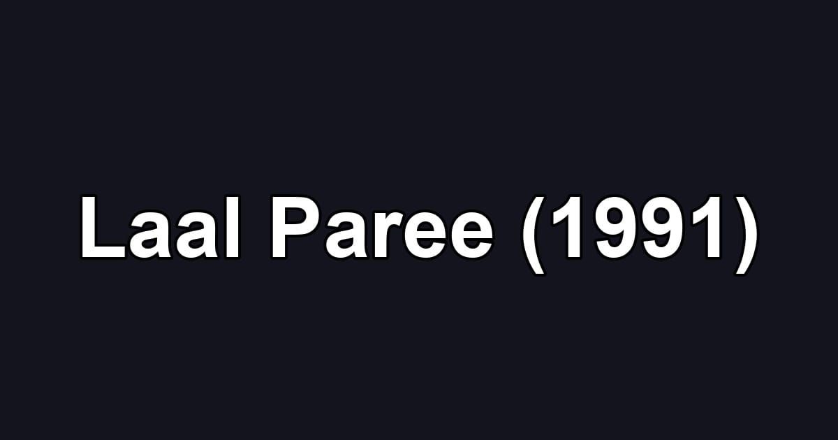 Laal Paree (1991)