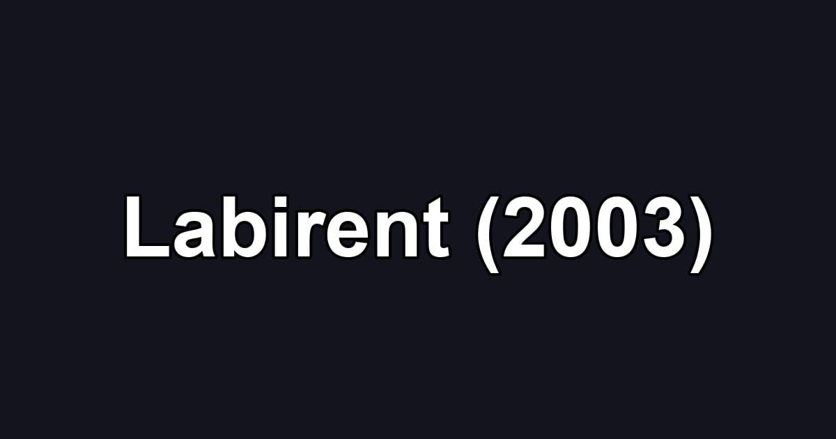Labirent (2003)