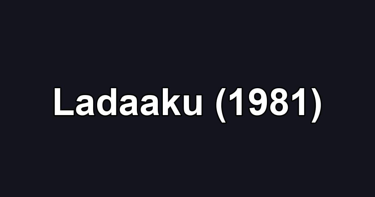Ladaaku (1981)