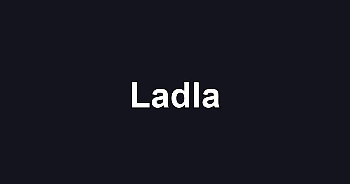 Ladla