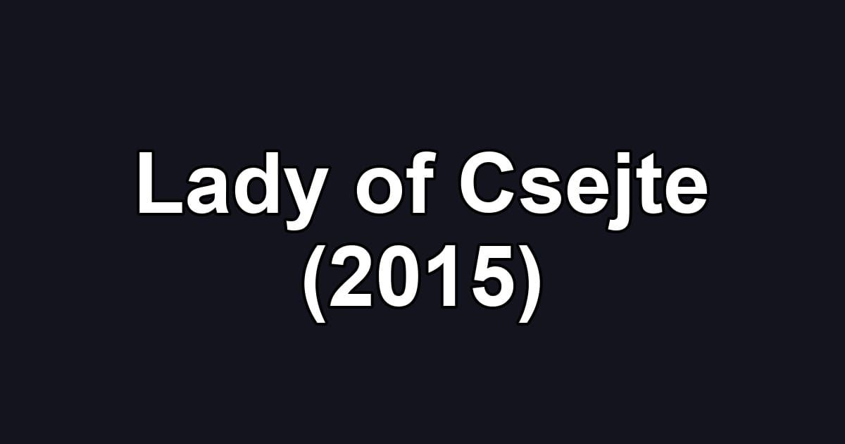 Lady of Csejte (2015)