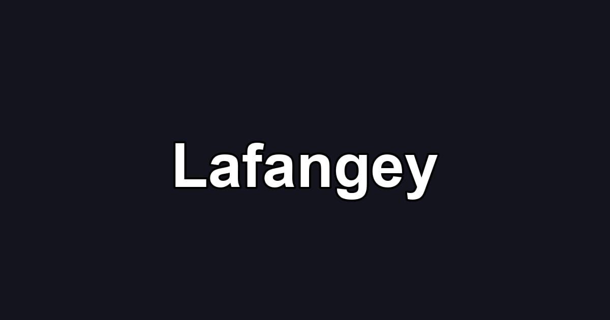 Lafangey