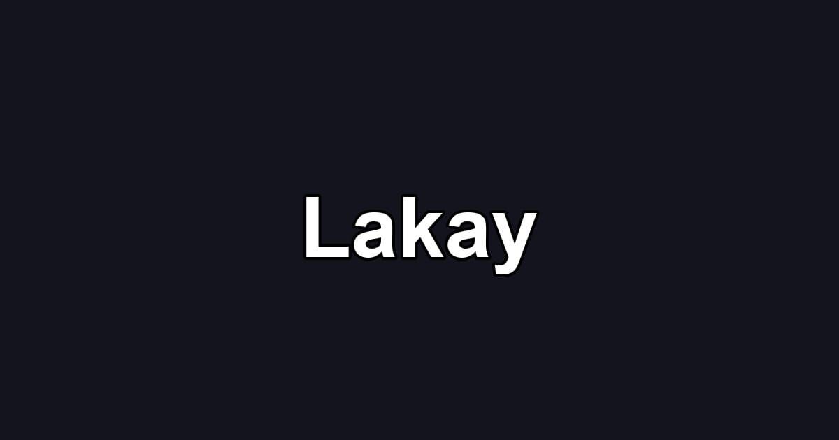 Lakay