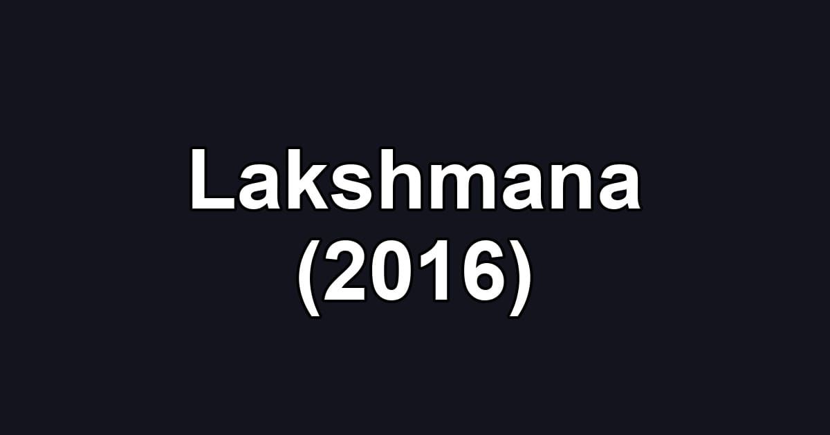 Lakshmana (2016)