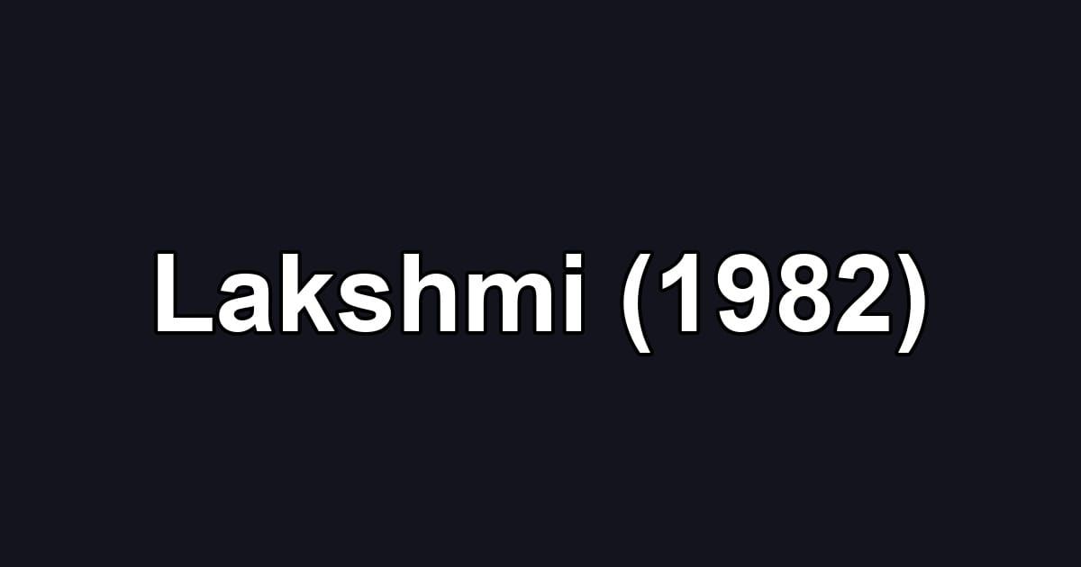 Lakshmi (1982)