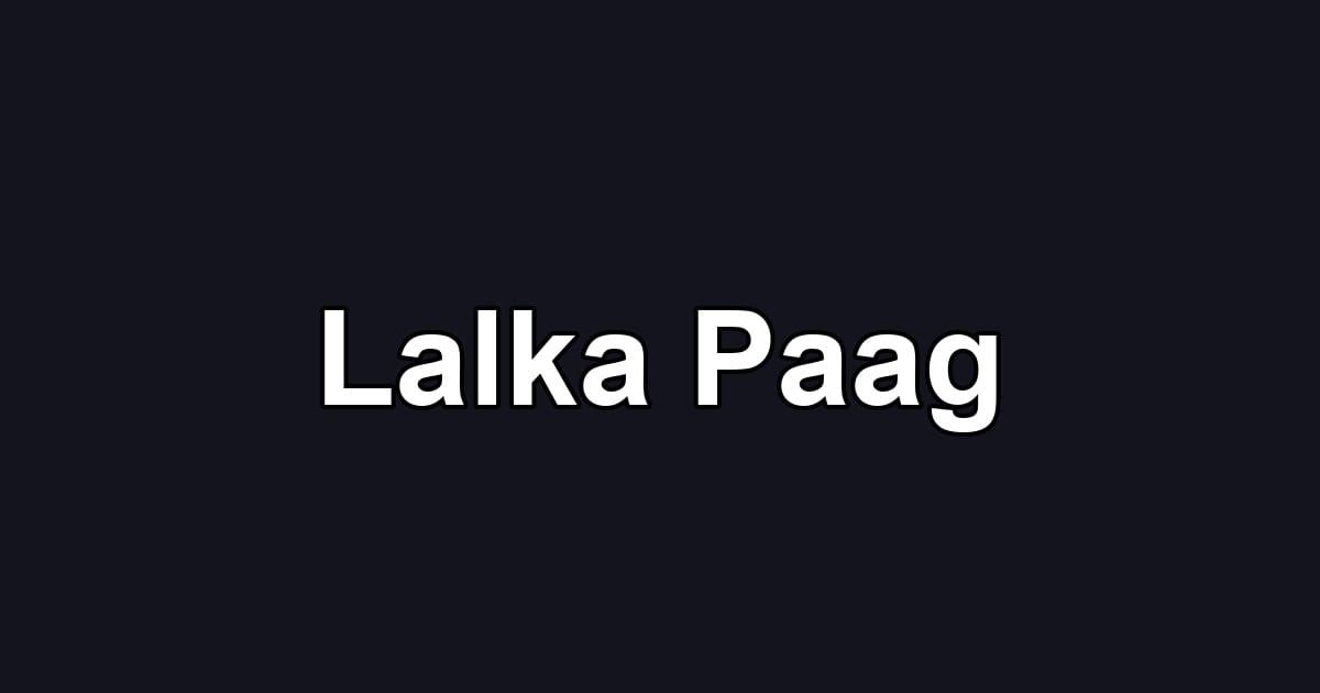 Lalka Paag
