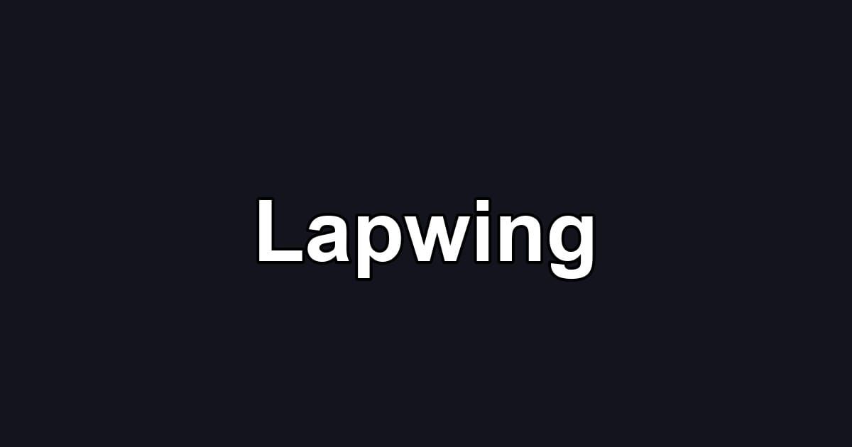 Lapwing