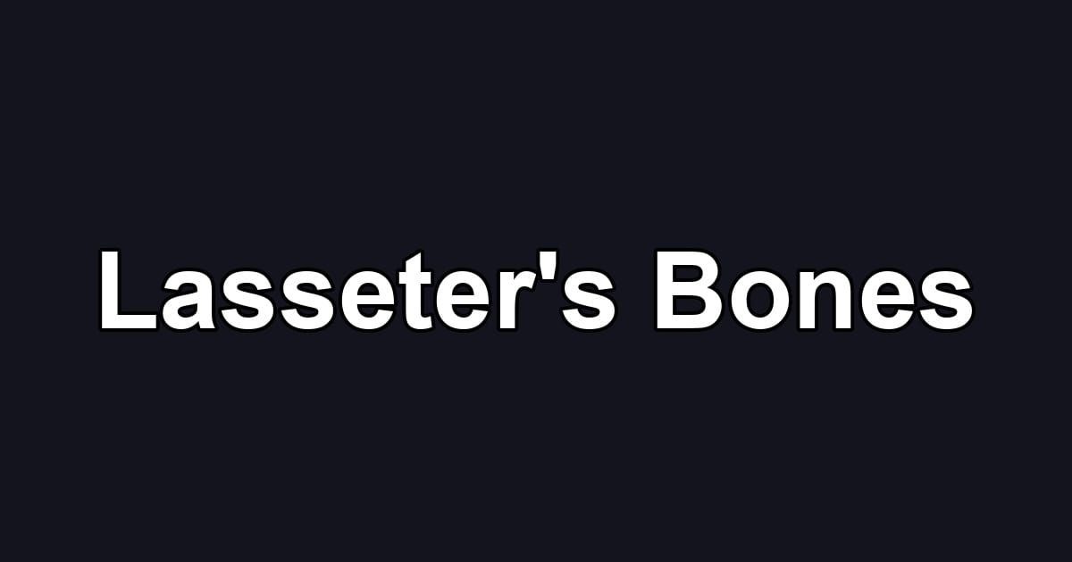 Lasseter's Bones