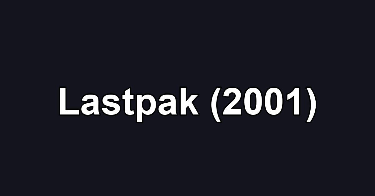 Lastpak (2001)