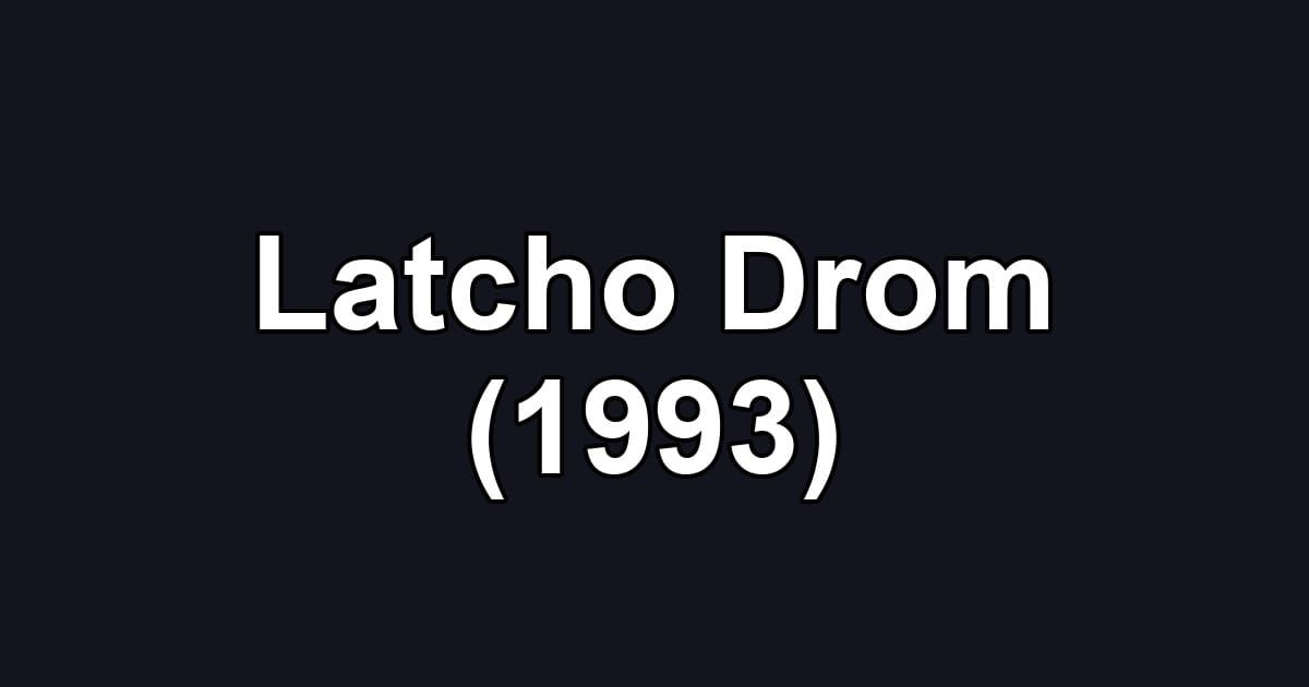 Latcho Drom (1993)