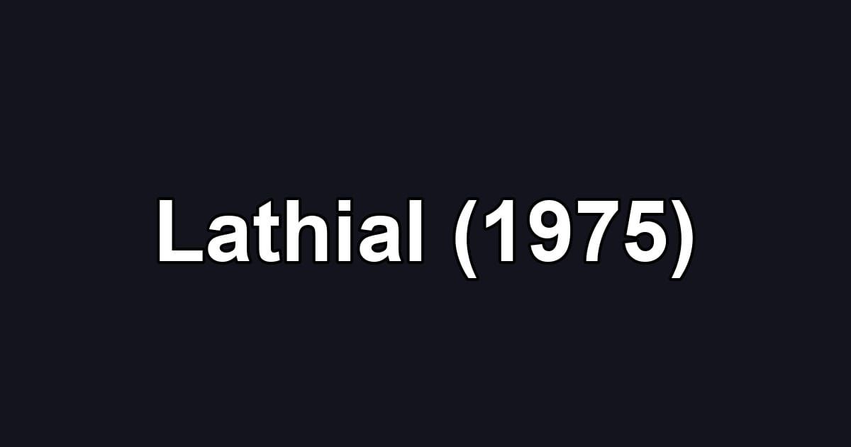 Lathial (1975)