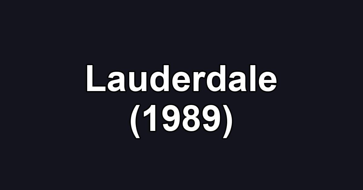 Lauderdale (1989)