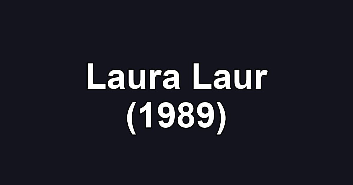 Laura Laur (1989)