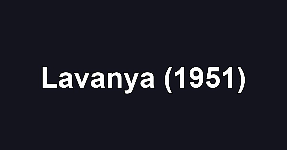 Lavanya (1951)