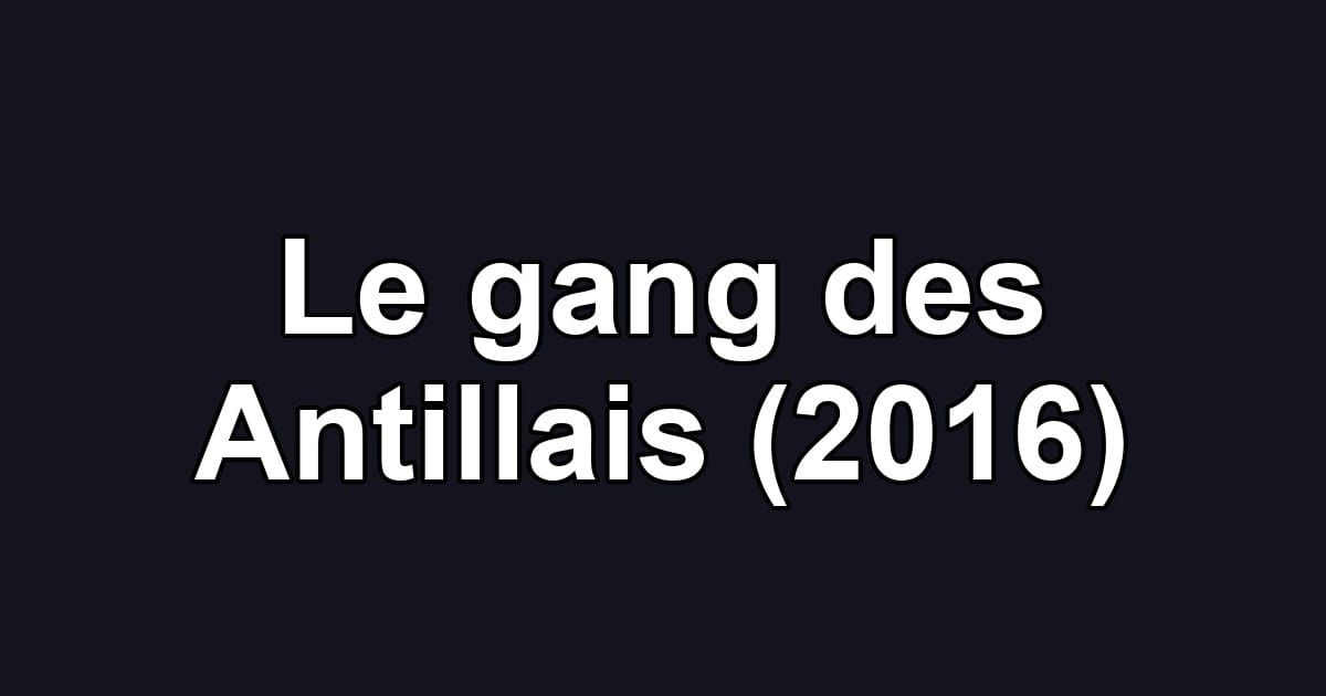 Le gang des Antillais (2016)