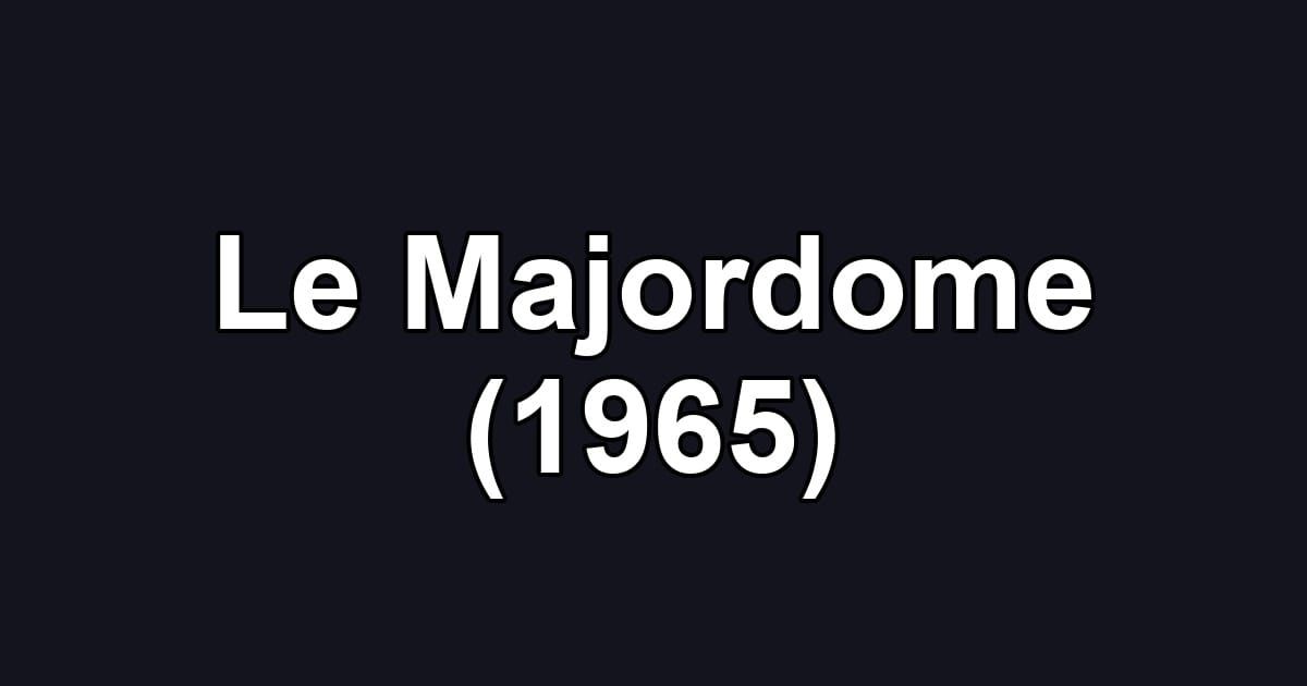 Le Majordome (1965)