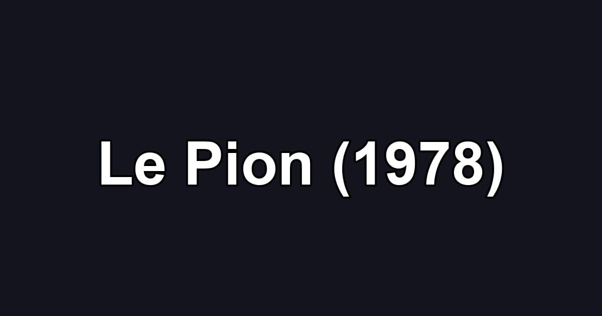 Le Pion (1978)