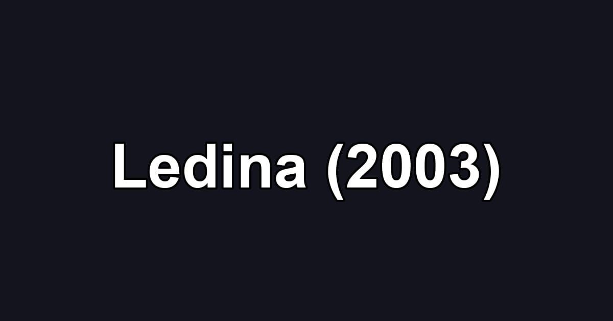 Ledina (2003)