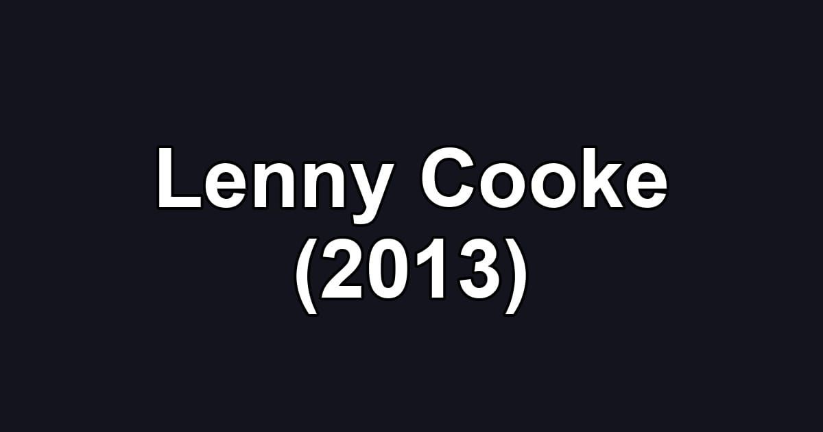 Lenny Cooke (2013)