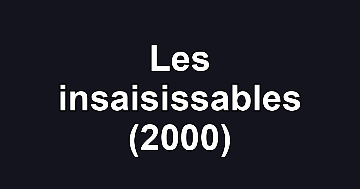 Les insaisissables (2000)