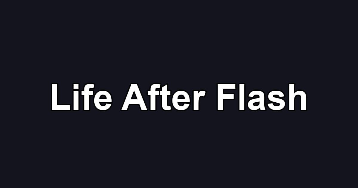 Life After Flash