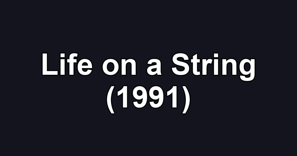 Life on a String (1991)