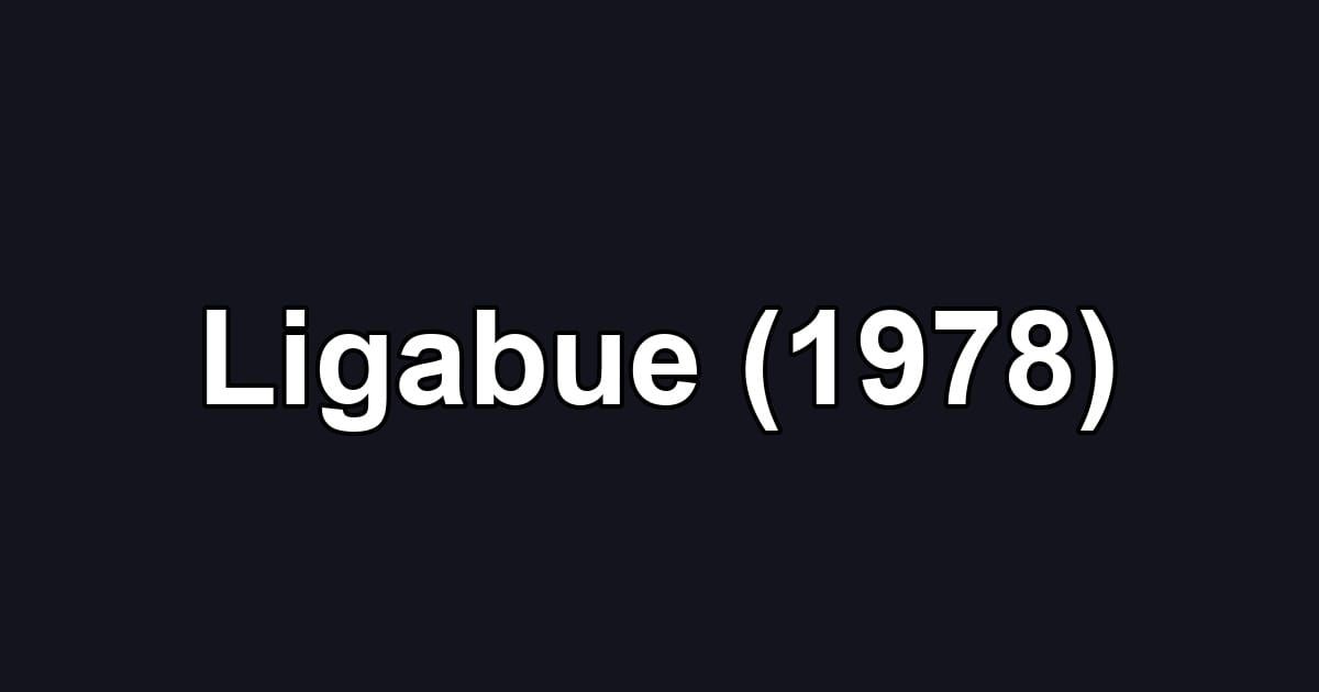 Ligabue (1978)