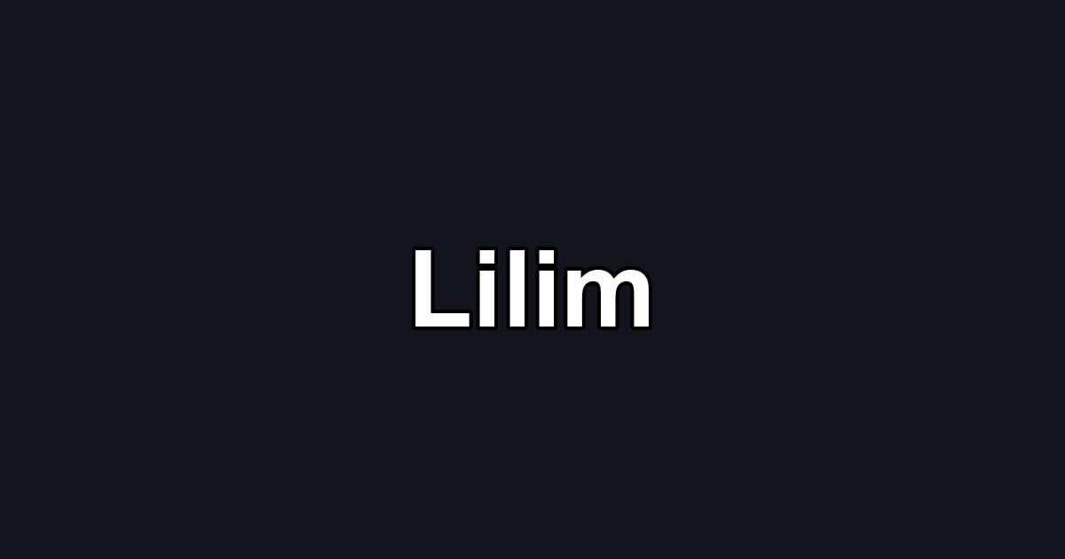 Lilim