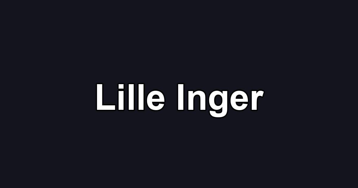 Lille Inger