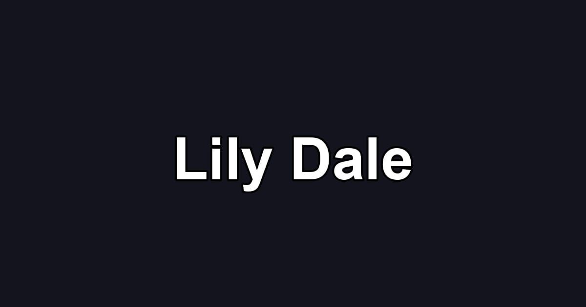 Lily Dale