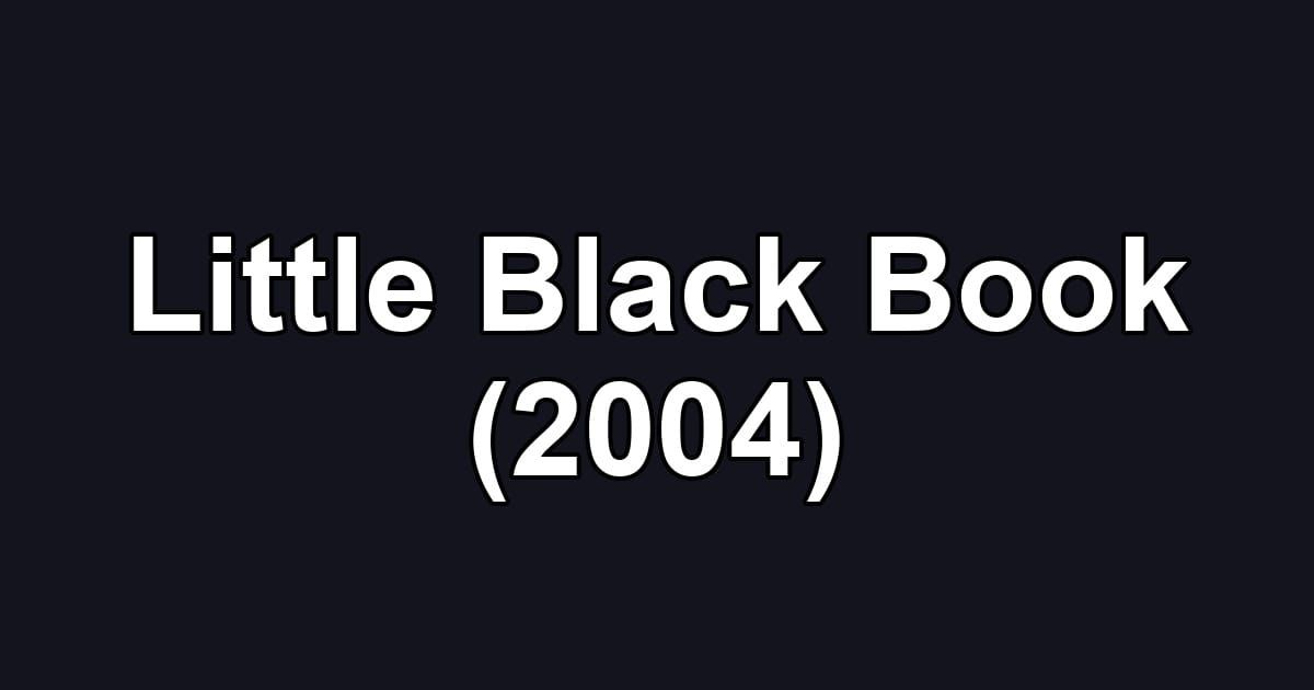 Little Black Book (2004)