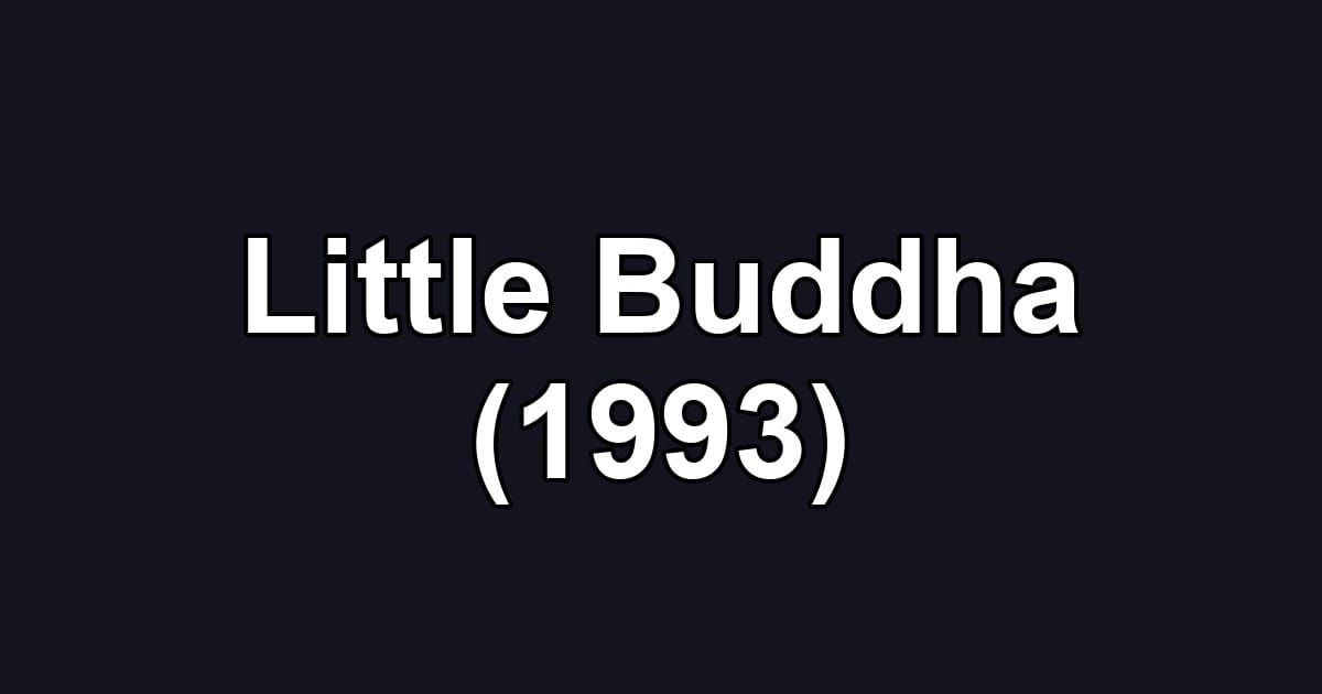 Little Buddha (1993)