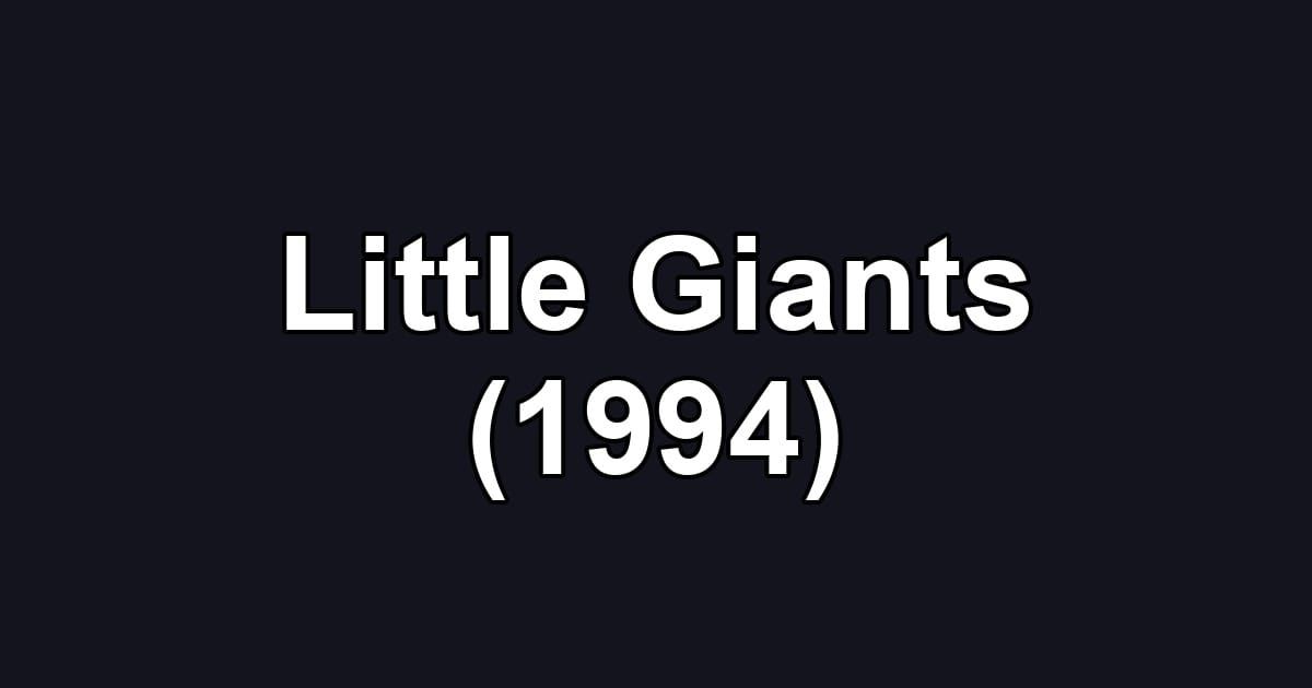 Little Giants (1994)