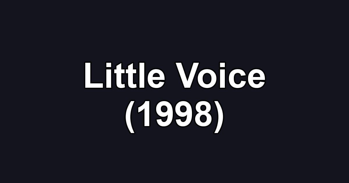Little Voice (1998)