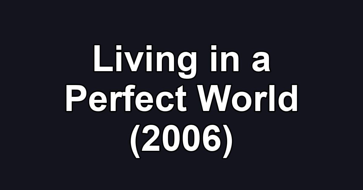 Living in a Perfect World (2006)