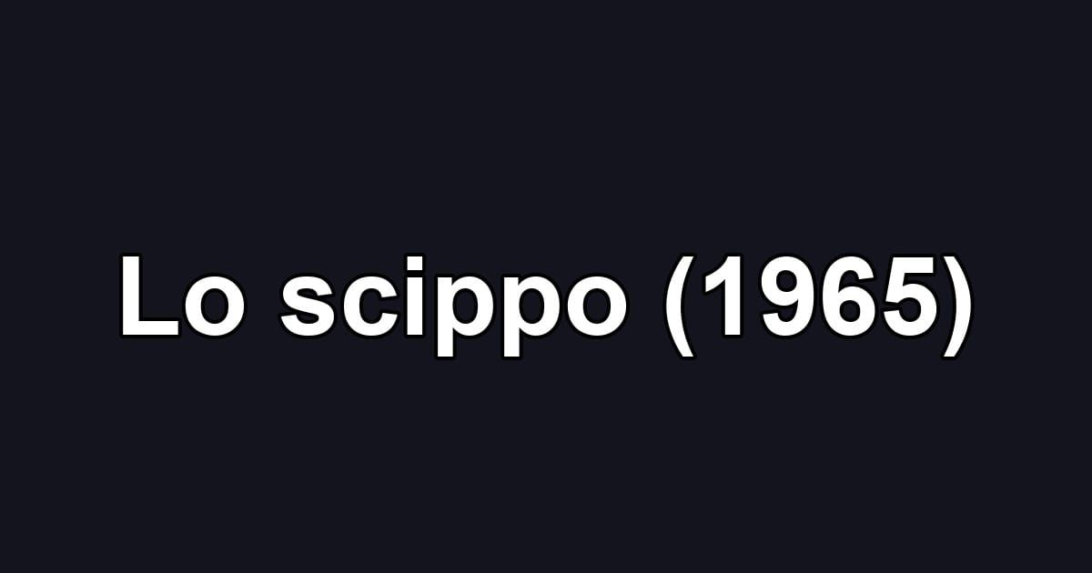 Lo scippo (1965)