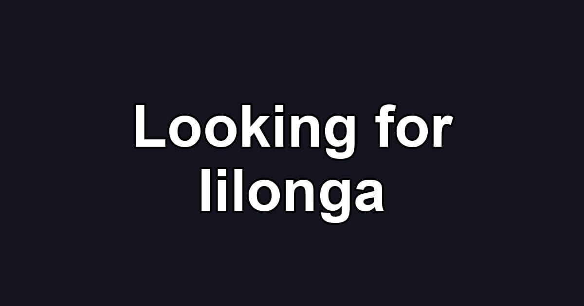 Looking for Iilonga