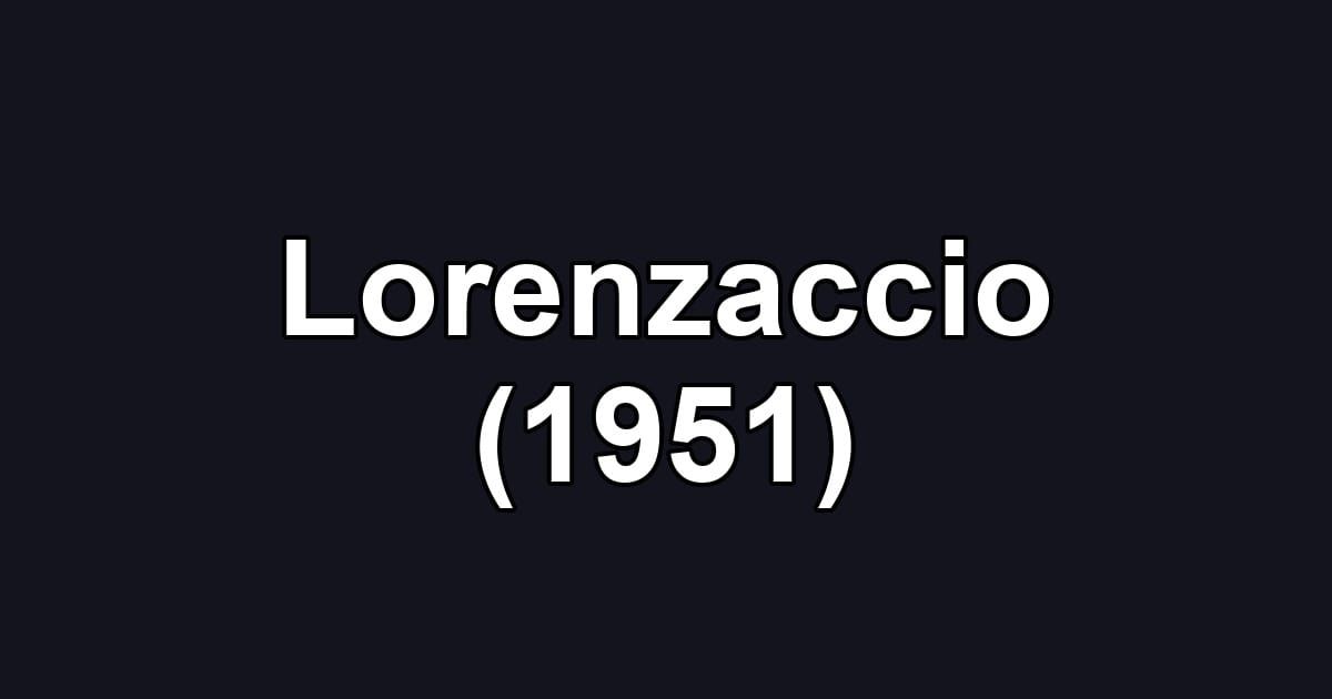 Lorenzaccio (1951)
