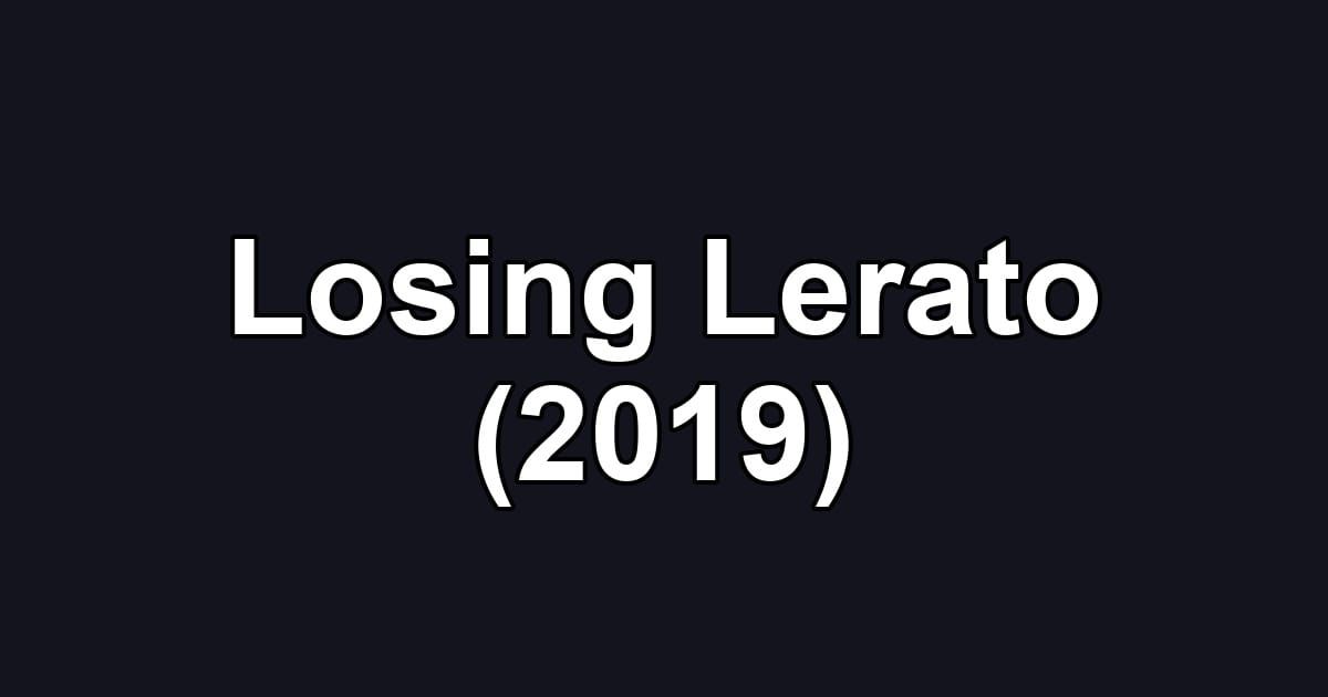 Losing Lerato (2019)