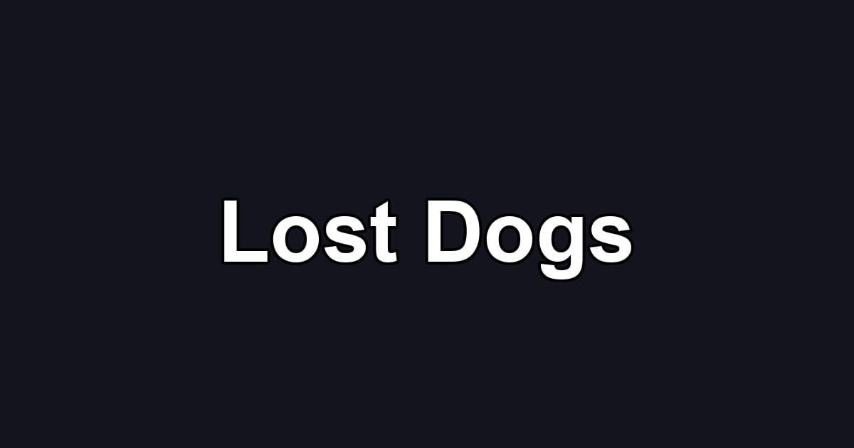 Lost Dogs