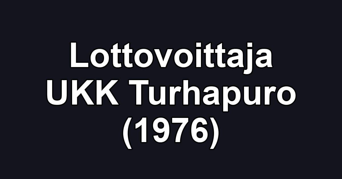 Lottovoittaja UKK Turhapuro (1976)